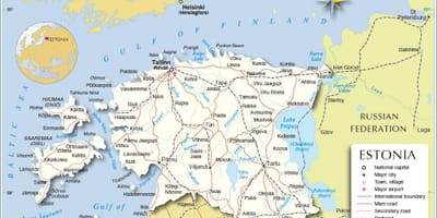 Картата На Естония