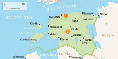 Картата На Естония